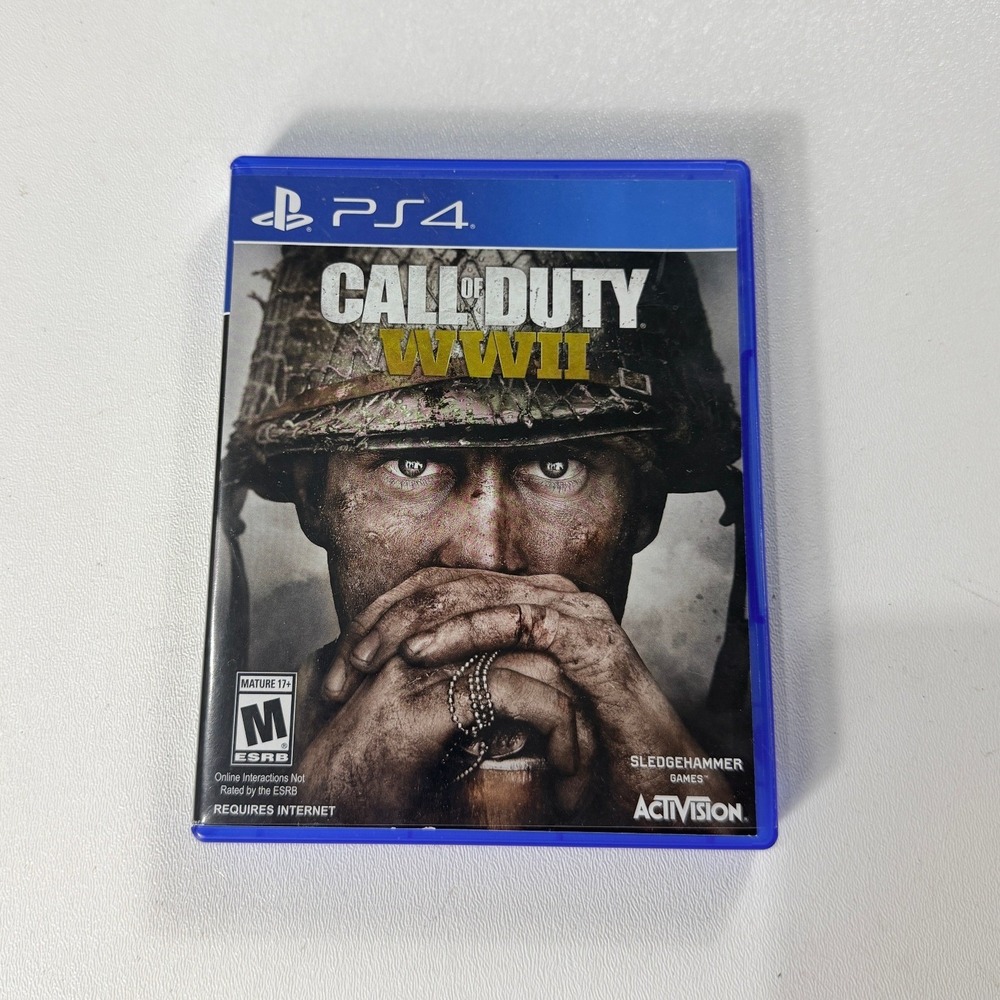 Call of Duty WWII Sony PlayStation 4 PS4 Activision 2017 Shooter Video Game